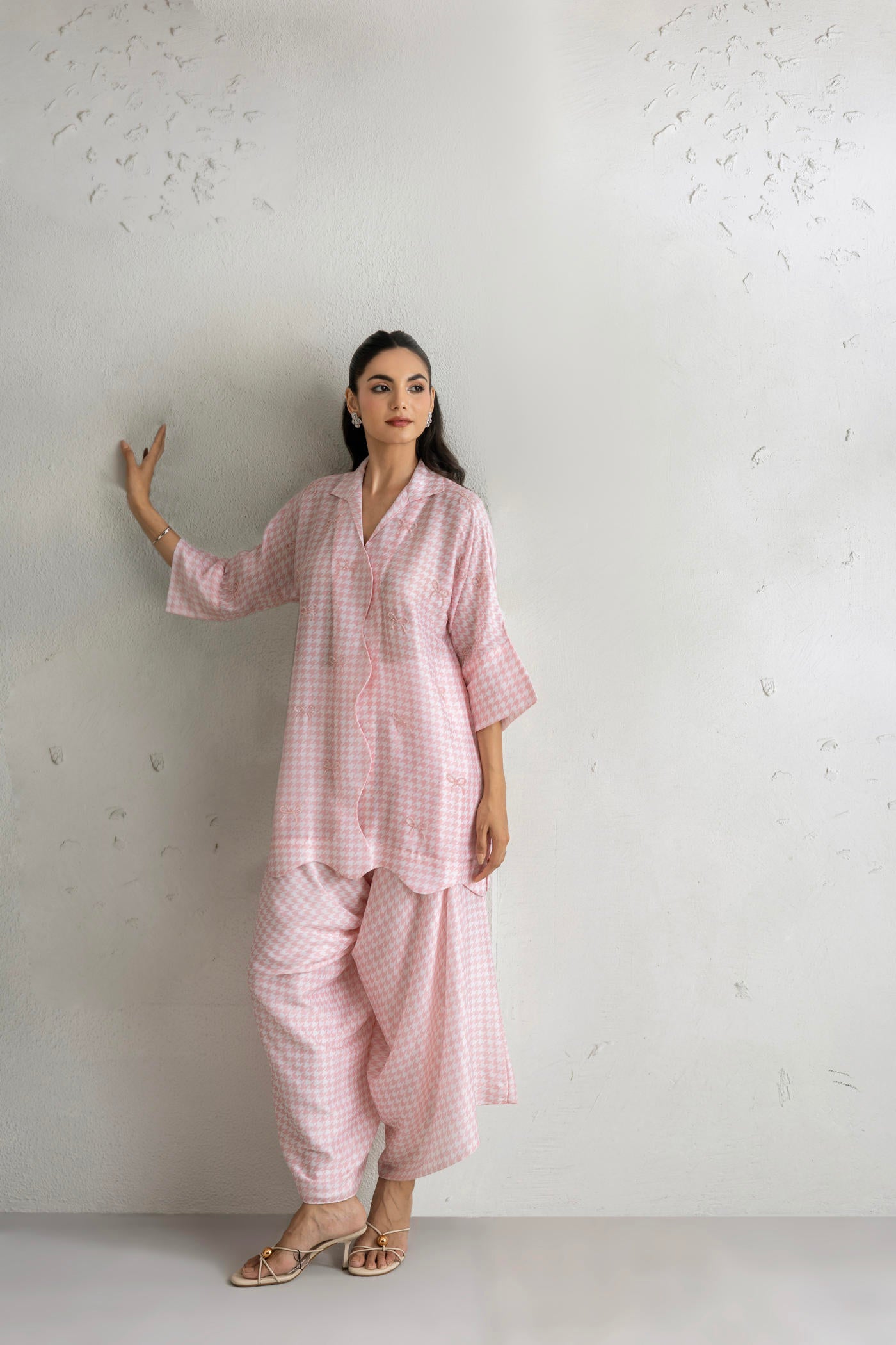 Verbana Pink Coord Set