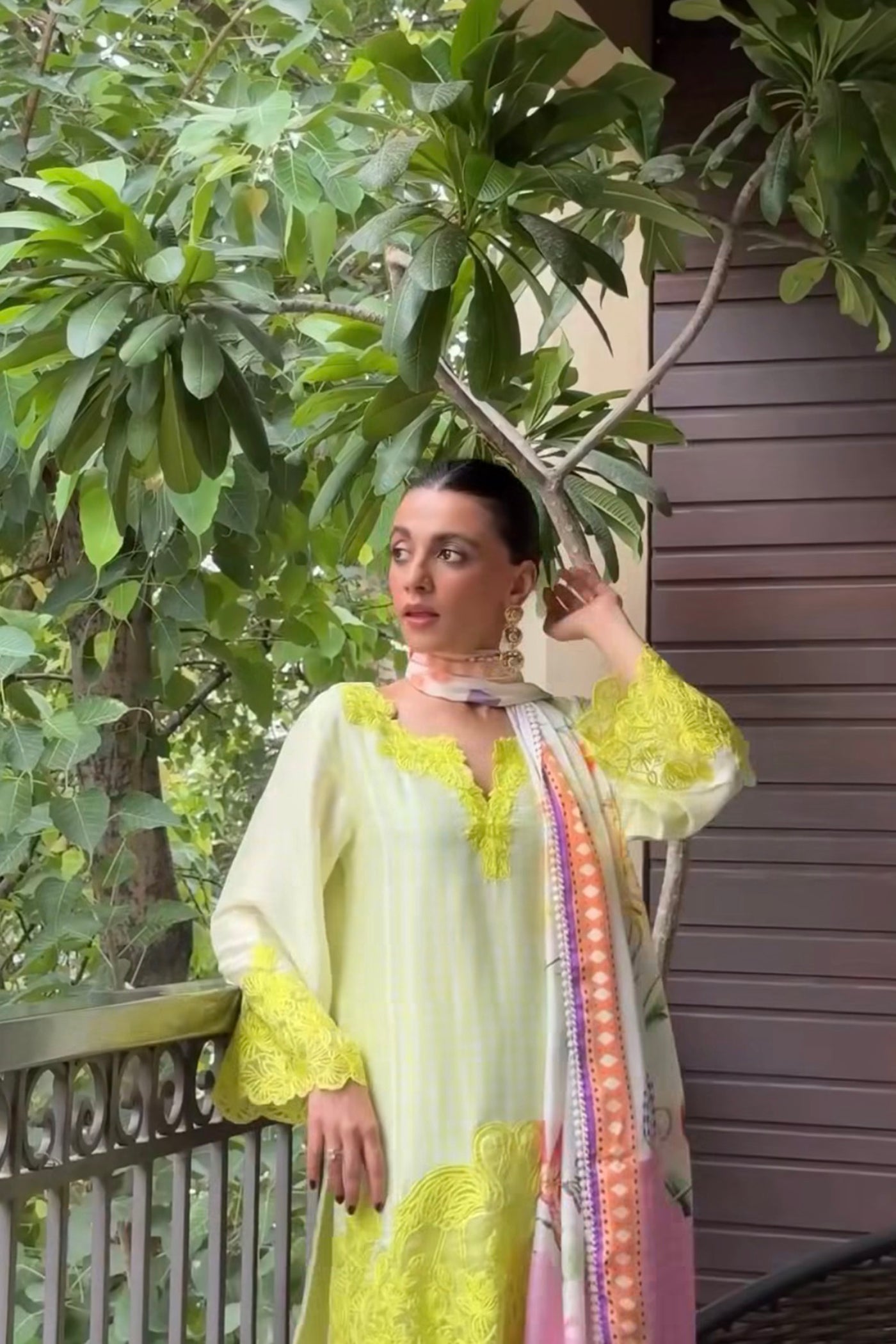Mehak Jain In Aster Short Kurta Set
