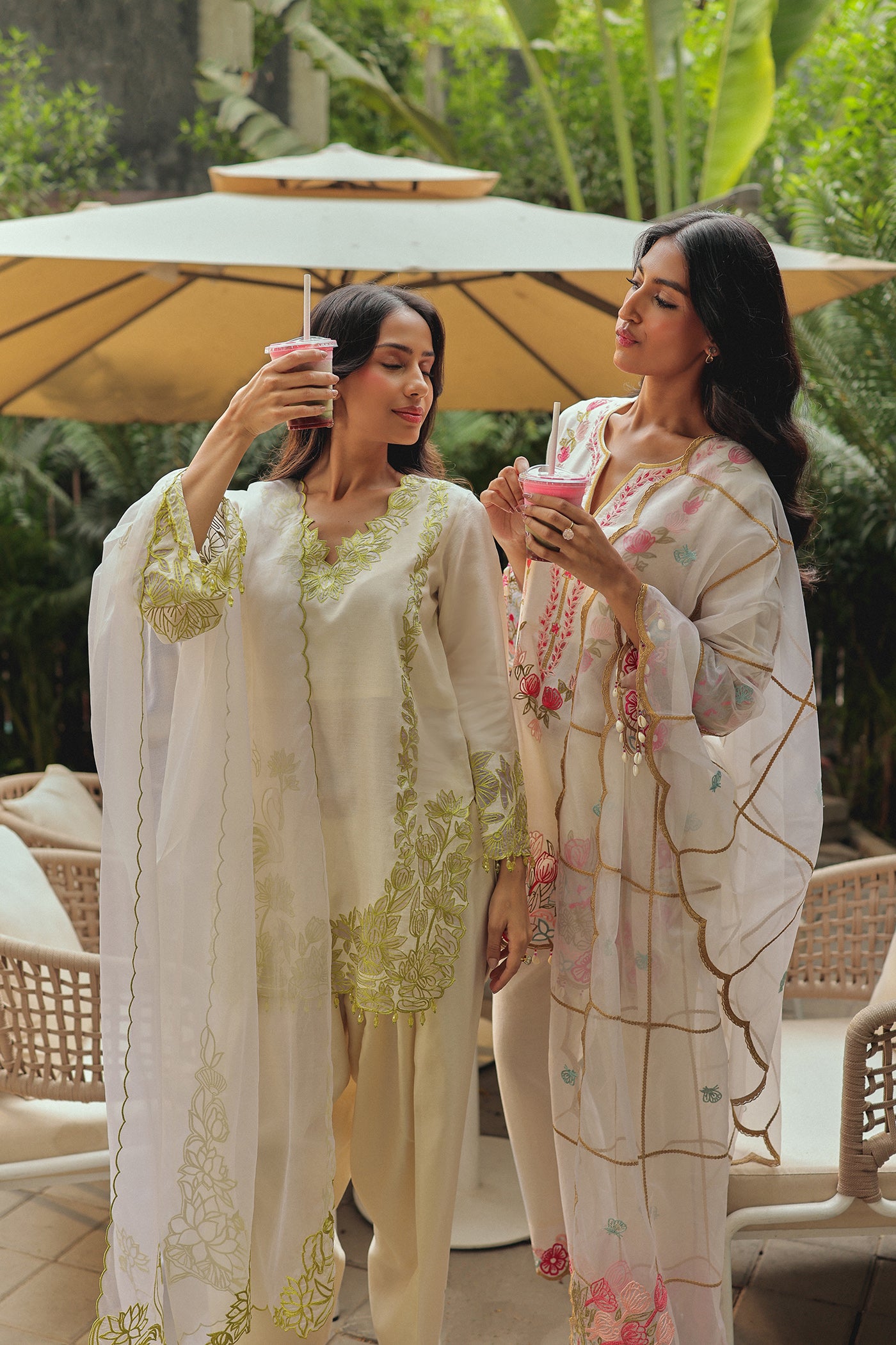 Afreen Kurta With Farshi Salwar & Dupatta