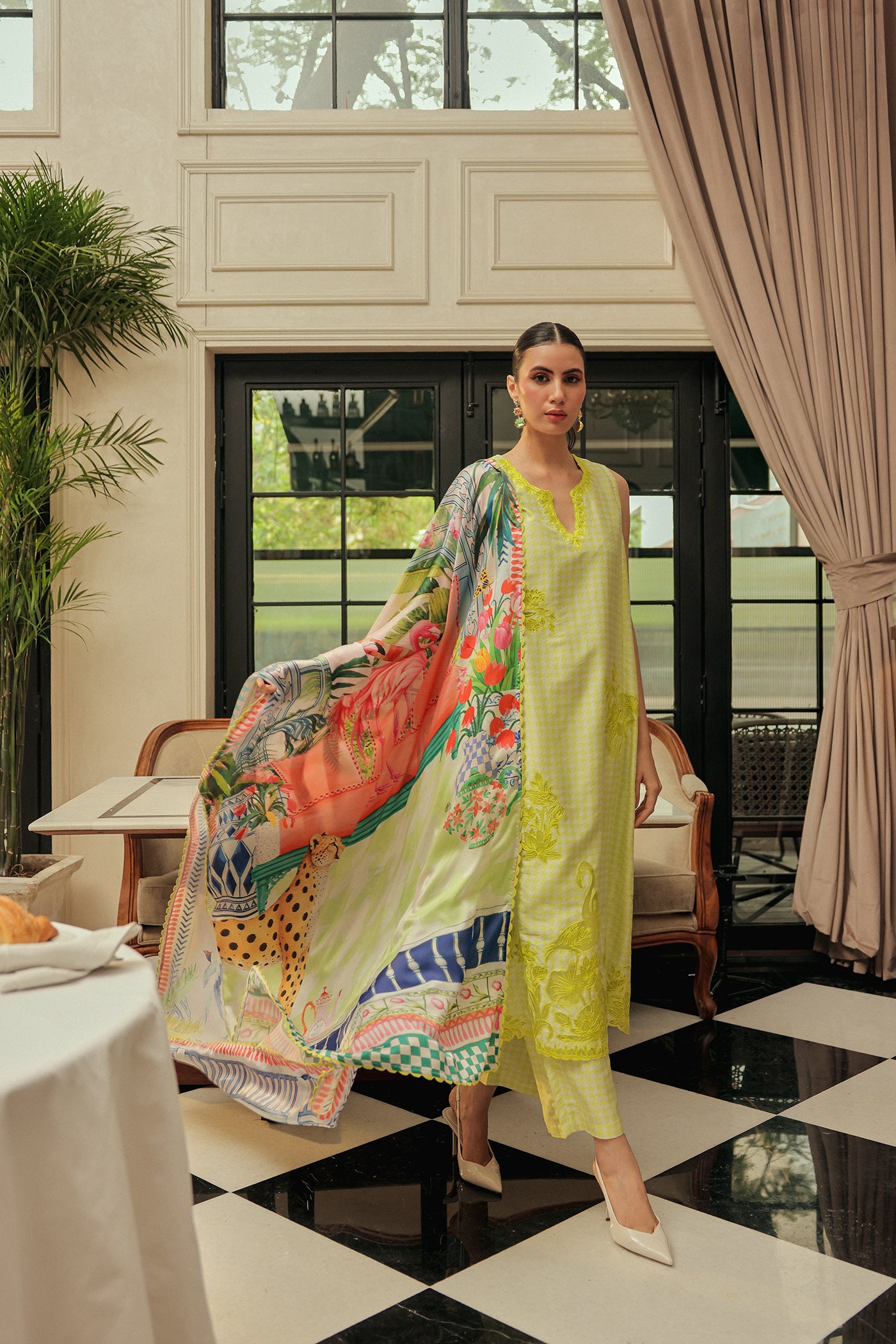 Dahlia Long Kurta Set