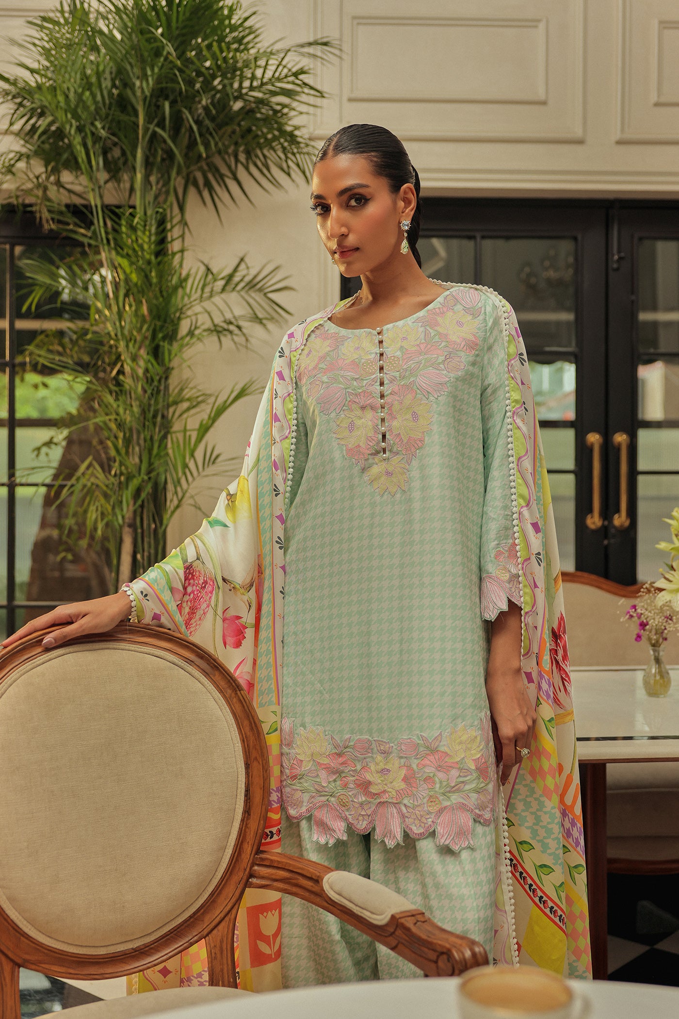 Capella Kurta With Slim Salwar
