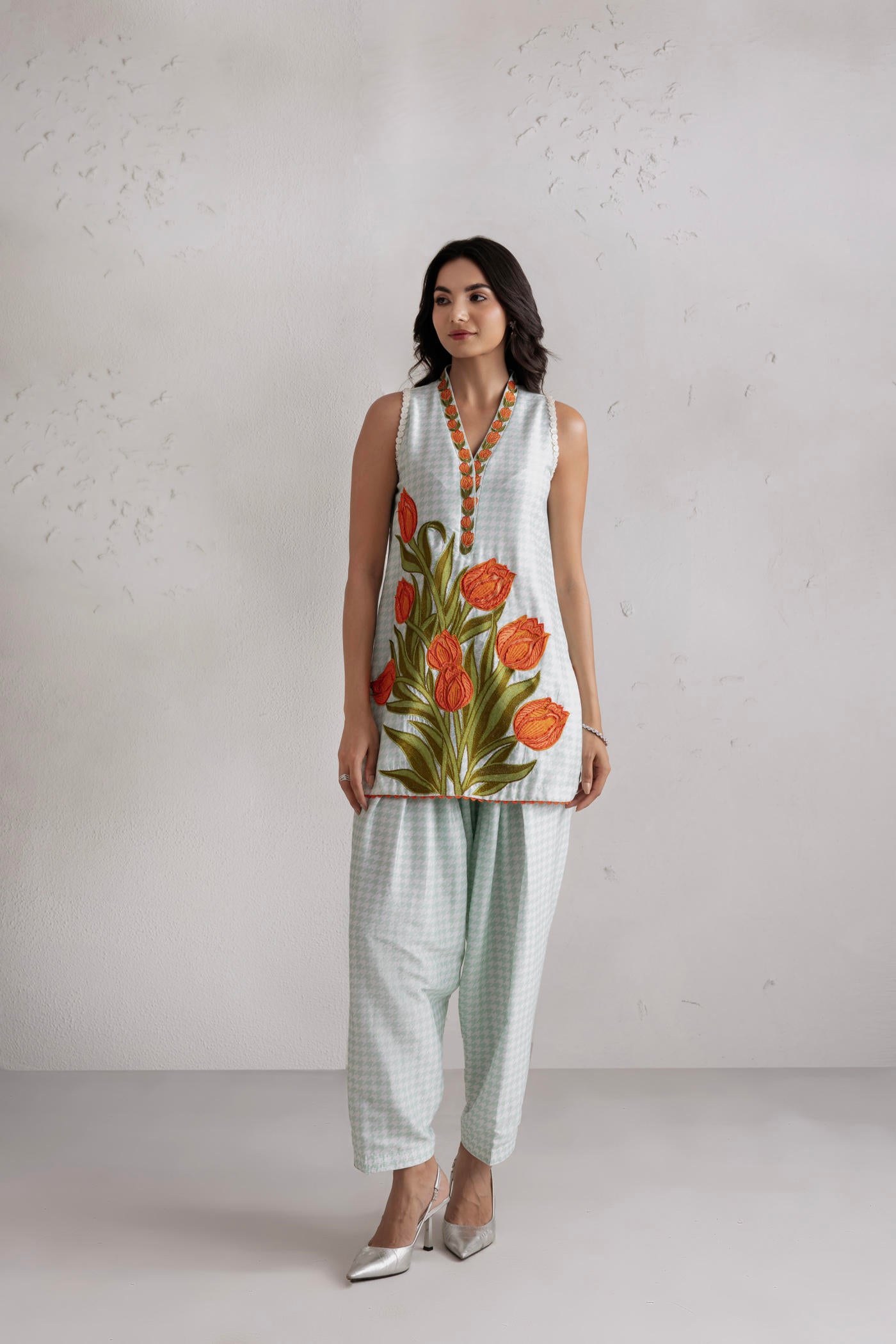 Azure Kurta And Salwar