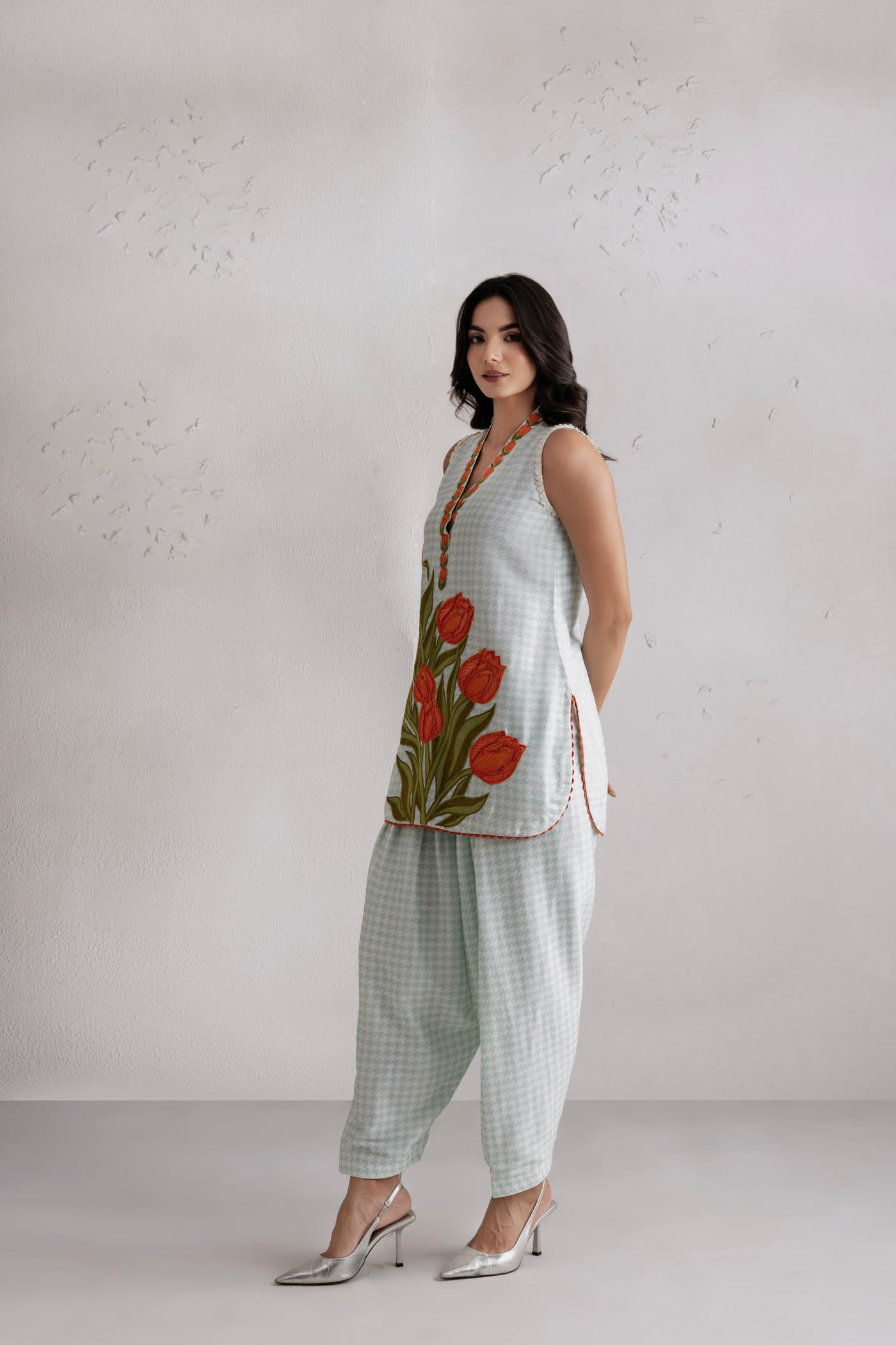 Azure Kurta And Salwar