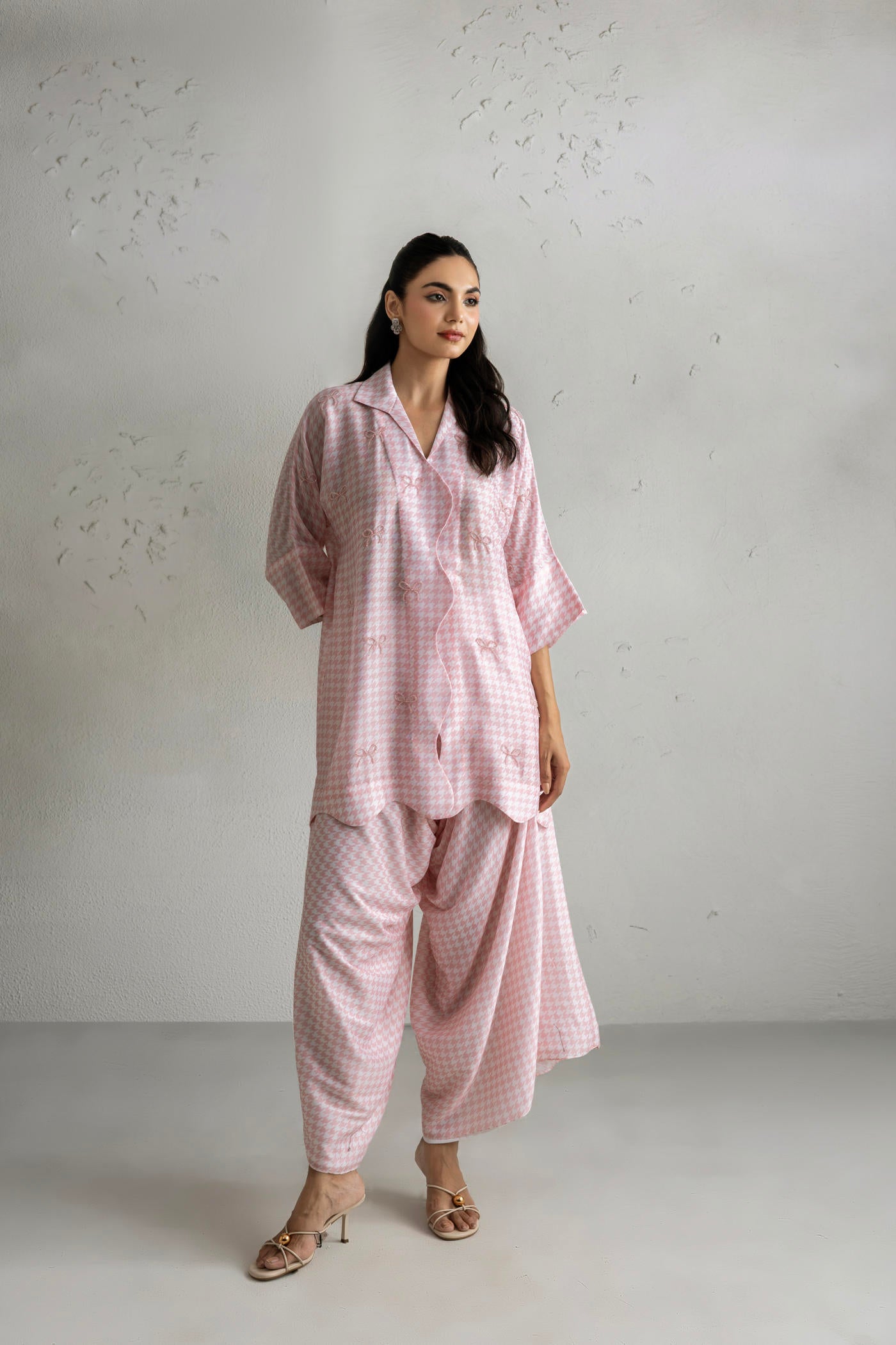 Verbana Pink Coord Set
