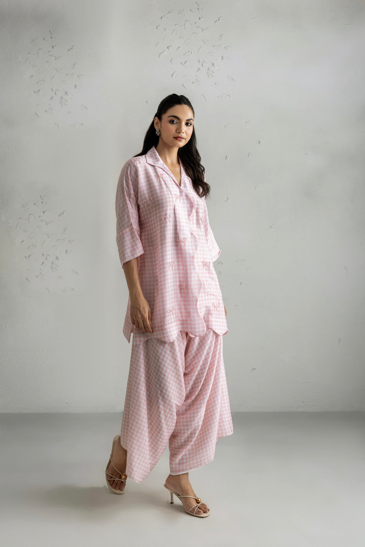 Verbana Pink Coord Set