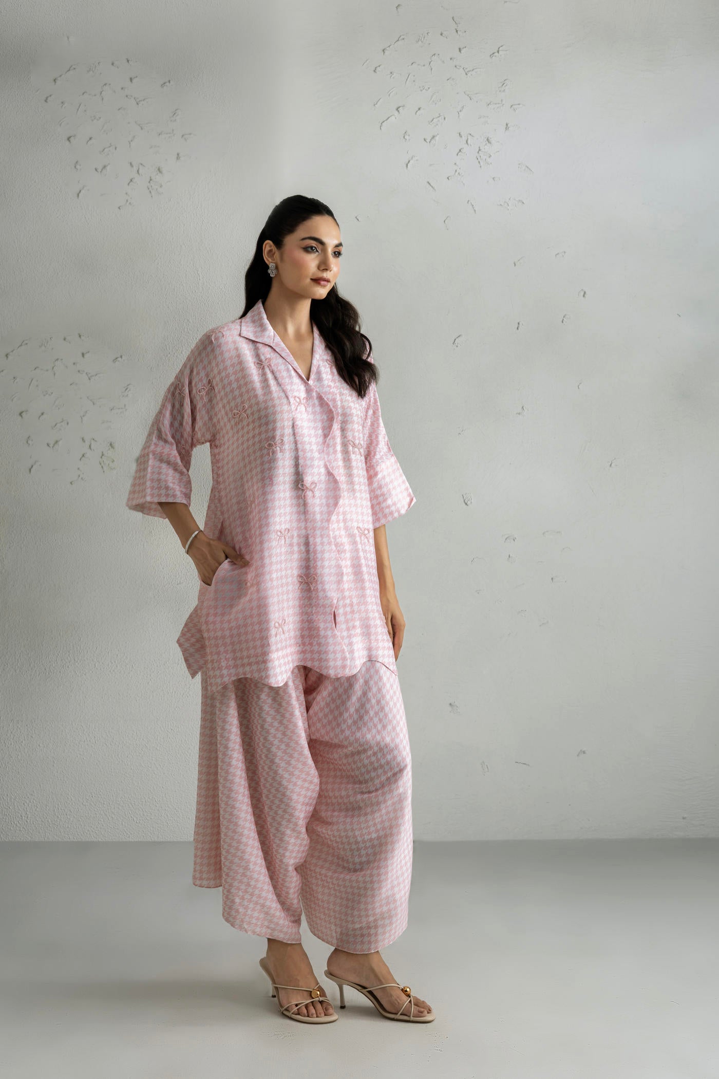 Verbana Pink Coord Set