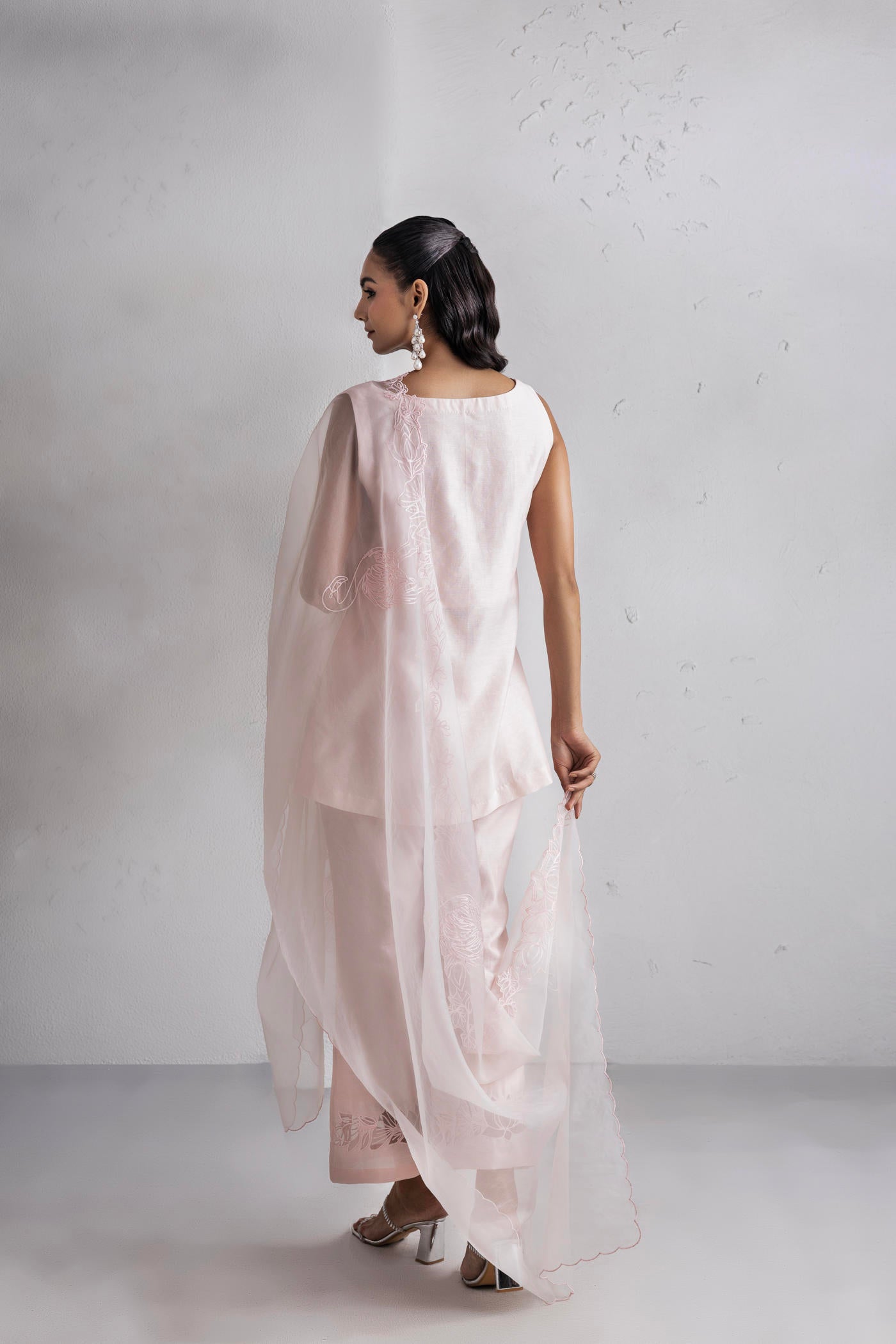 Nargis Kurta With Bell Bottom Salwar & Dupatta