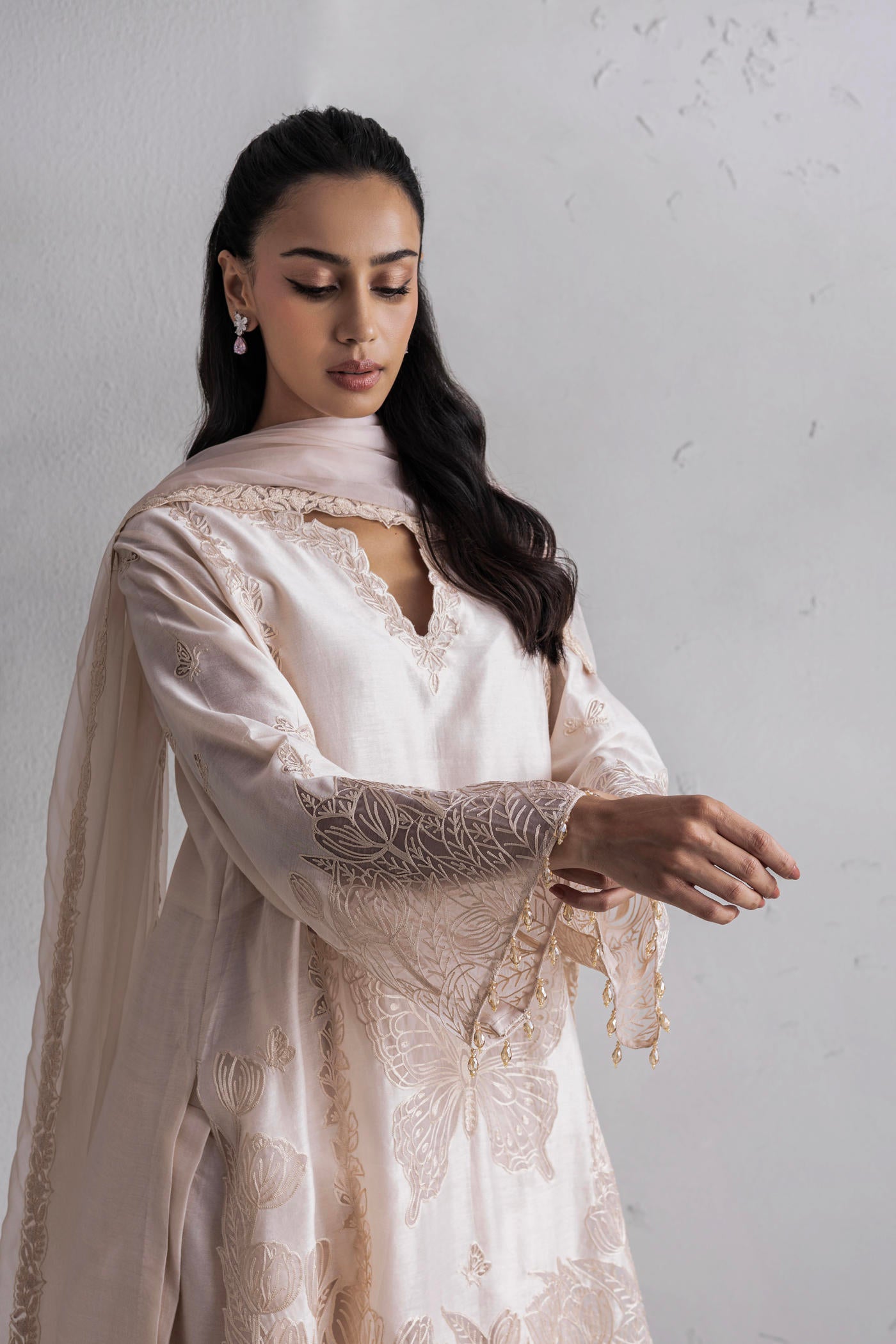 Bahar Kurta Set With Farshi Salwar