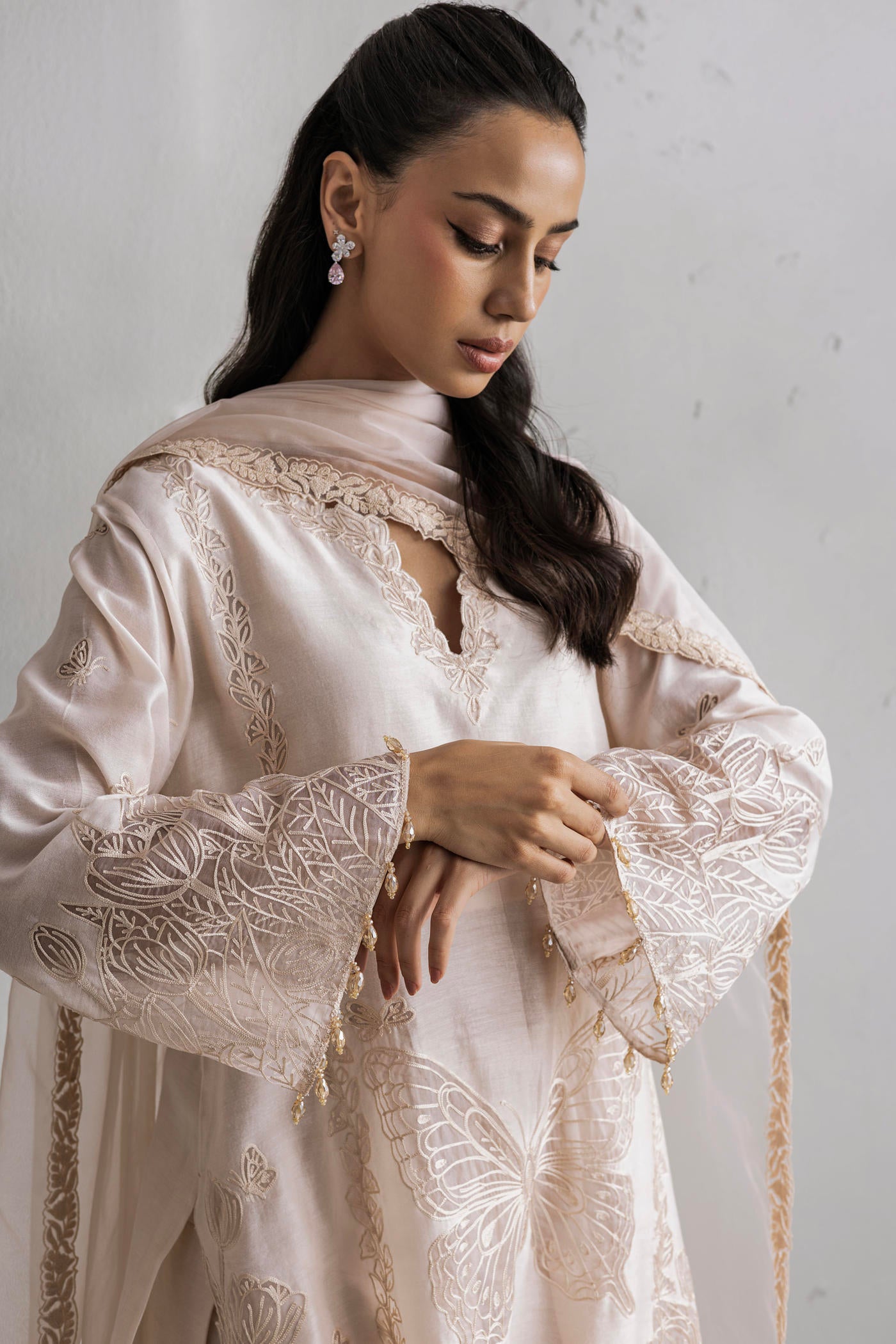 Bahar Kurta Set With Farshi Salwar