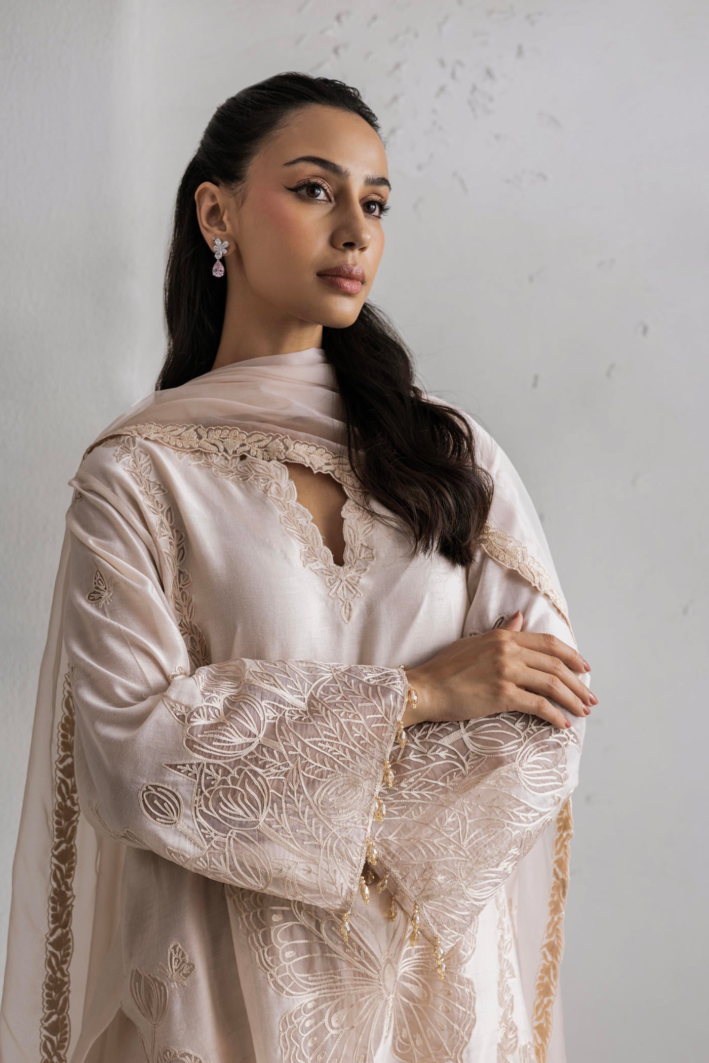 Bahar Kurta Set With Farshi Salwar