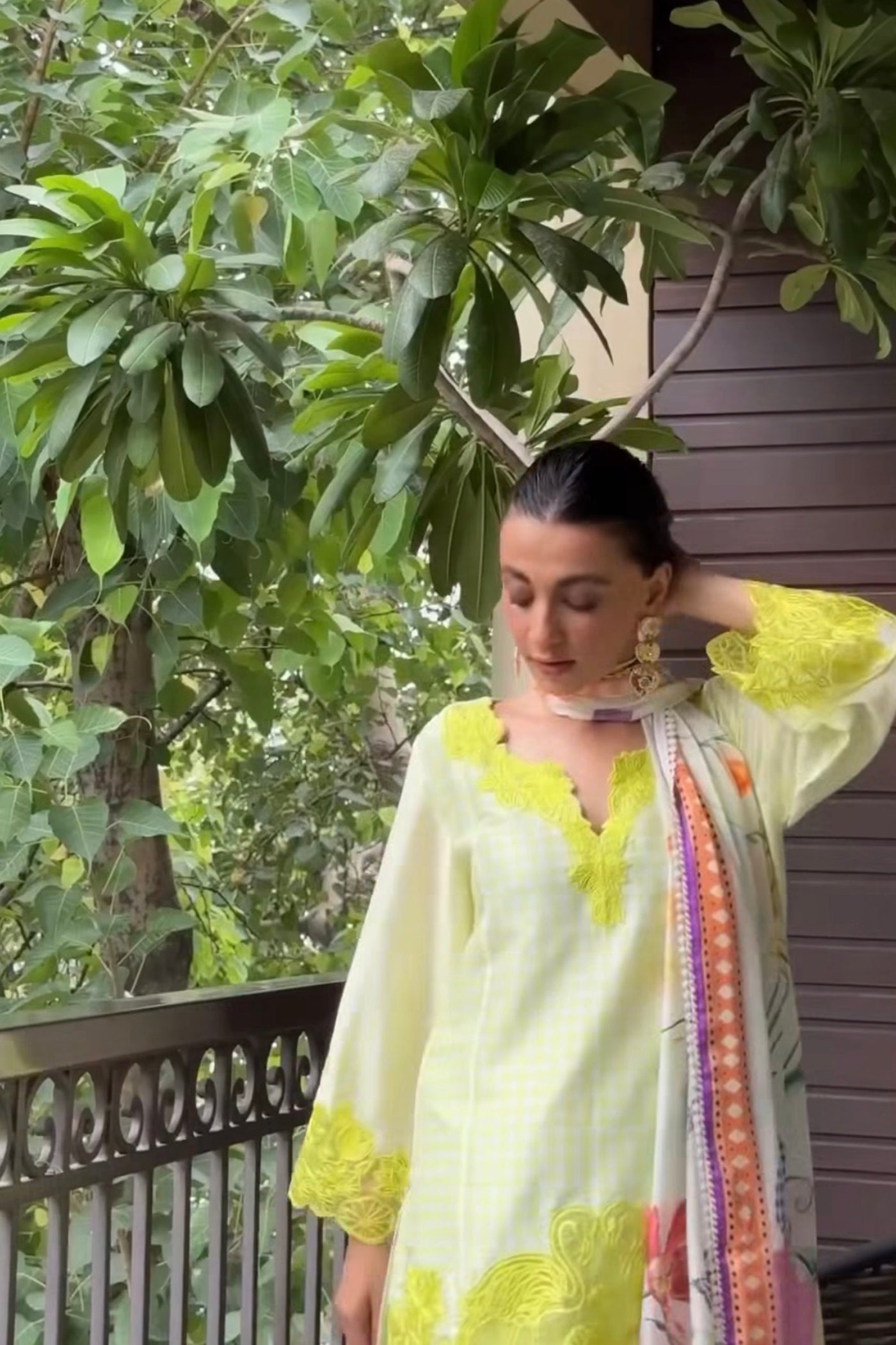 Mehak Jain In Aster Short Kurta Set