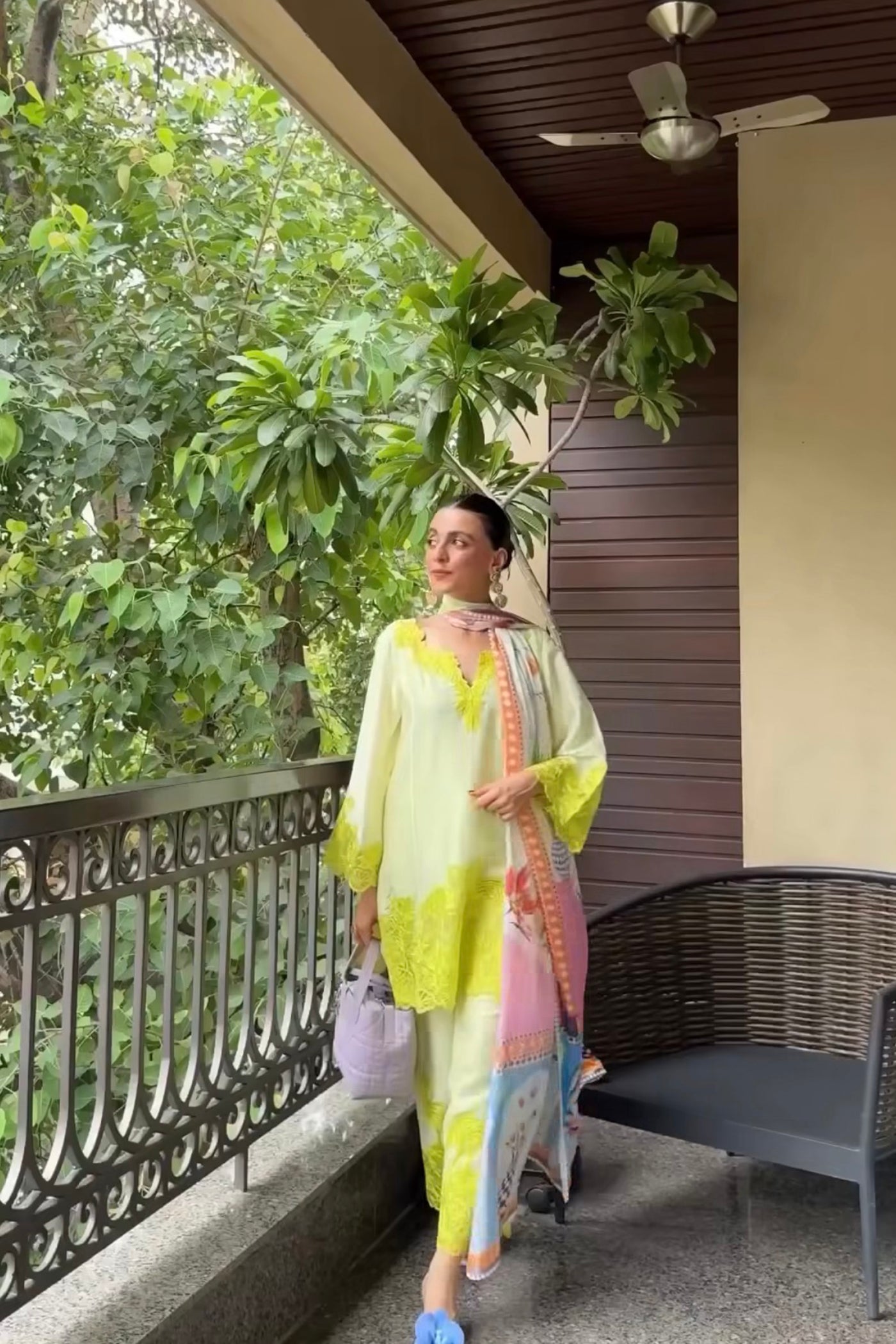 Mehak Jain In Aster Short Kurta Set