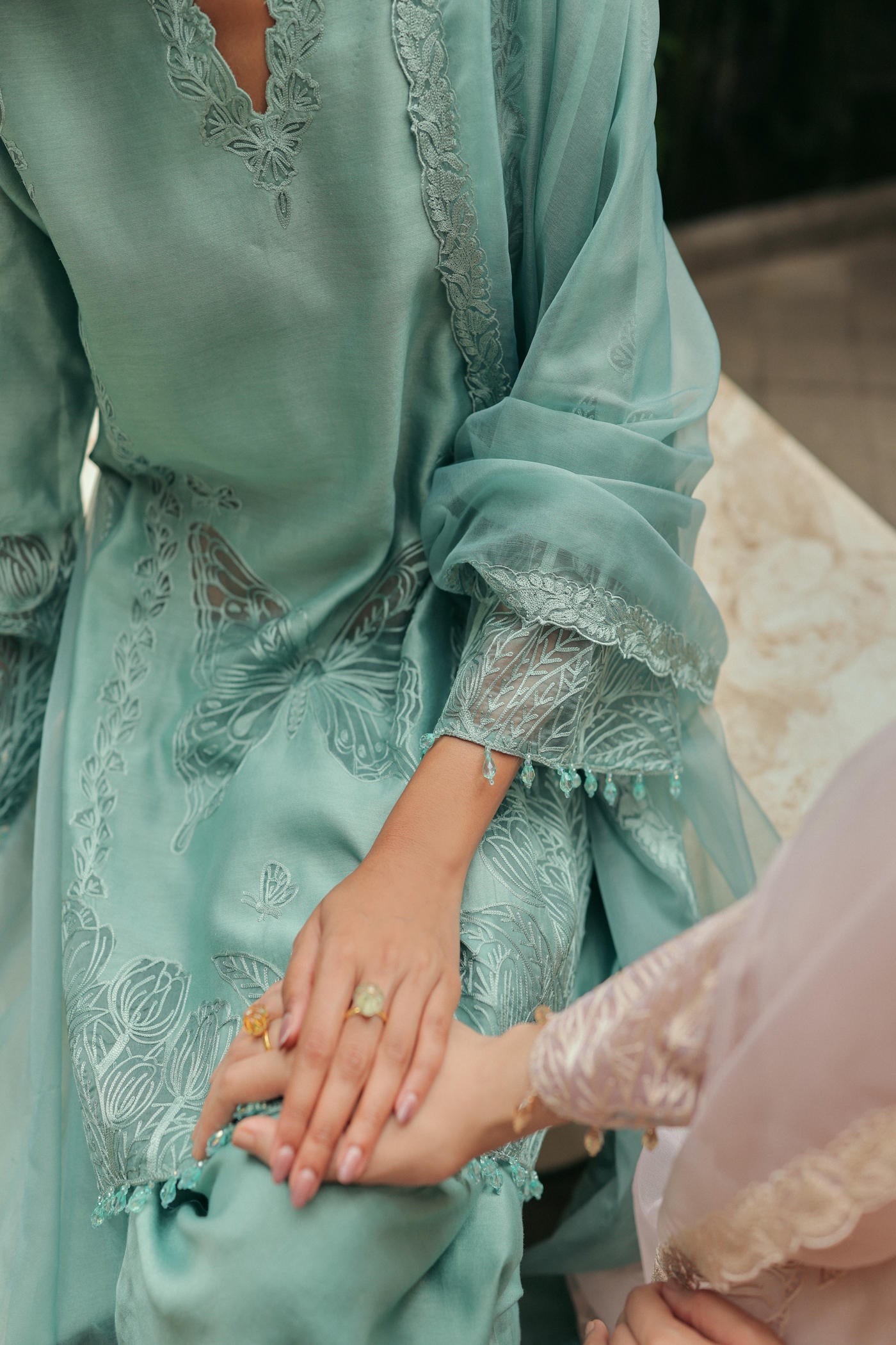 Yasmin Kurta With Farshi Salwar