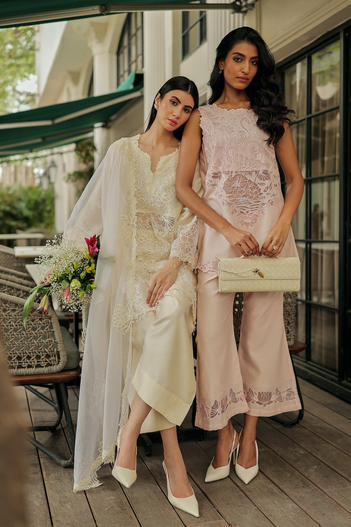 Nargis Kurta With Bell Bottom Salwar & Dupatta