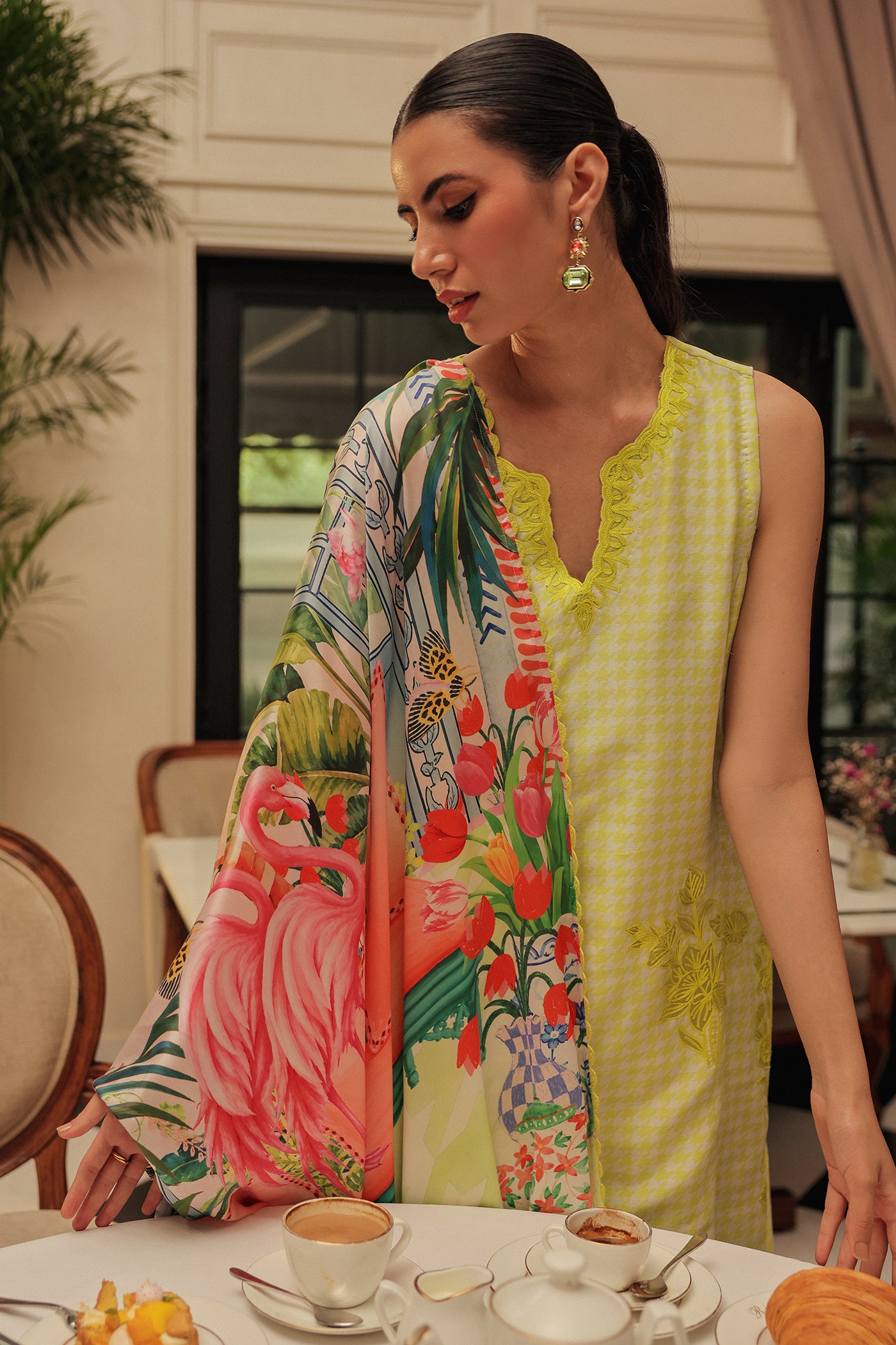 Dahlia Long Kurta Set