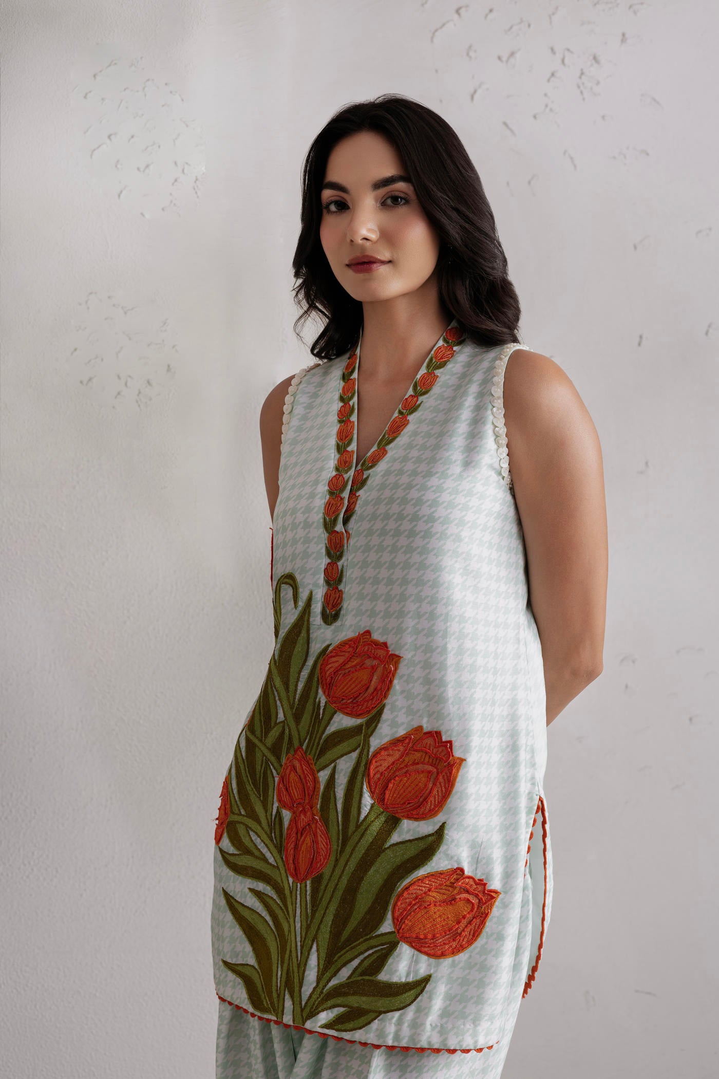 Azure Kurta And Salwar