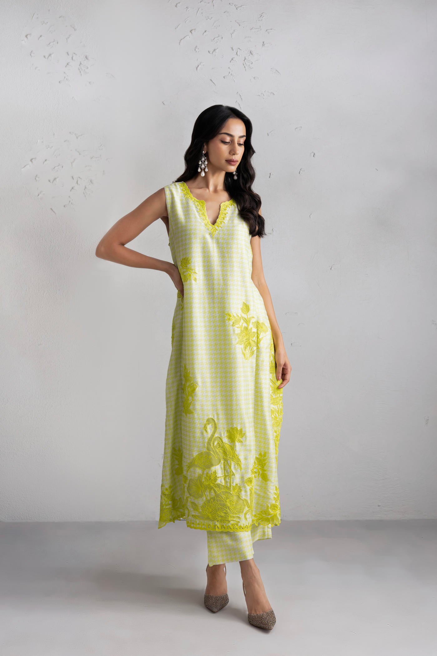 Dahlia Long Kurta Set