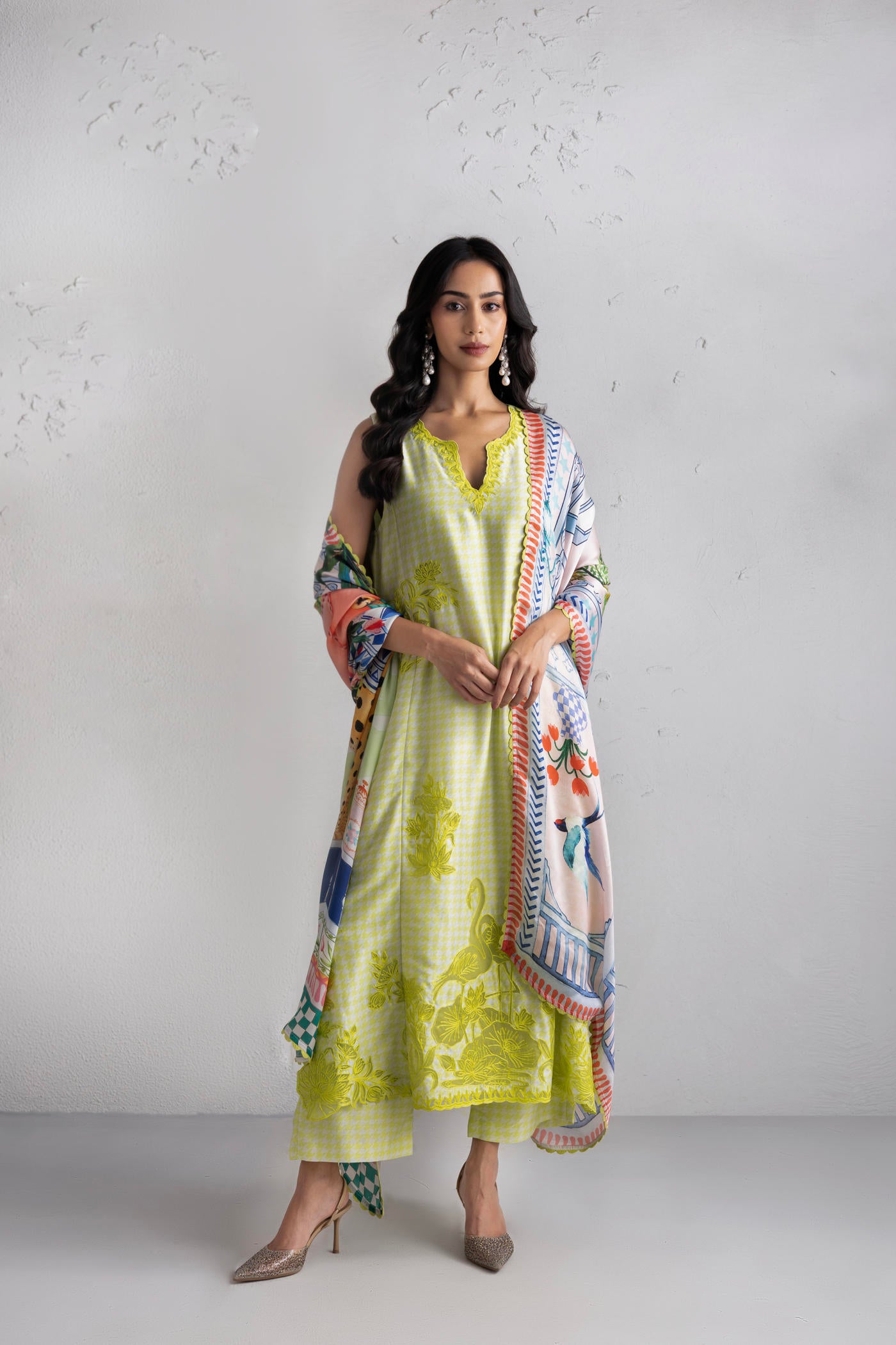 Dahlia Long Kurta Set